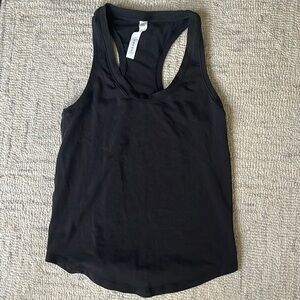Lululemon racerback black tank size 0
